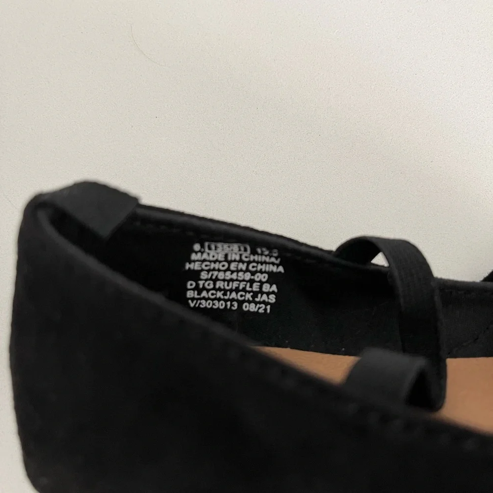 Baby girl boots and black suede dress shoes